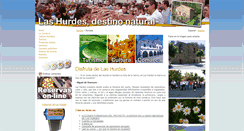 Desktop Screenshot of mancomunidadhurdes.org